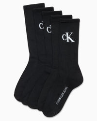 Calvin Klein Mens Crew Socks - 5 Pack Athletic Mid Calf Socks for Men (7 - 12) - 7DAY'S