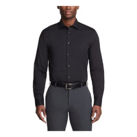 Calvin Klein Men's Dress Shirt Regular Fit Non Iron Herringbone - 7DAY'S