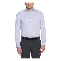 Calvin Klein Men's Dress Shirt Regular Fit Non Iron Herringbone - 7DAY'S