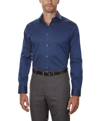 Calvin Klein Men's Dress Shirt Regular Fit Non Iron Herringbone - 7DAY'S