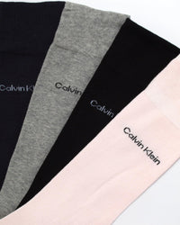 Calvin Klein Men's Dress Socks - 8 Pack Breathable Cotton Blend Crew Socks - Casual Long Work Sock for Men (Sizes: 7 - 12) - 7DAY'S