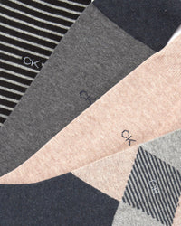 Calvin Klein Men's Dress Socks - 8 Pack Breathable Cotton Blend Crew Socks - Casual Long Work Sock for Men (Sizes: 7 - 12) - 7DAY'S