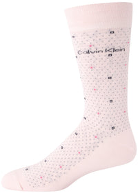 Calvin Klein Men's Dress Socks - 8 Pack Breathable Cotton Blend Crew Socks - Casual Long Work Sock for Men (Sizes: 7 - 12) - 7DAY'S