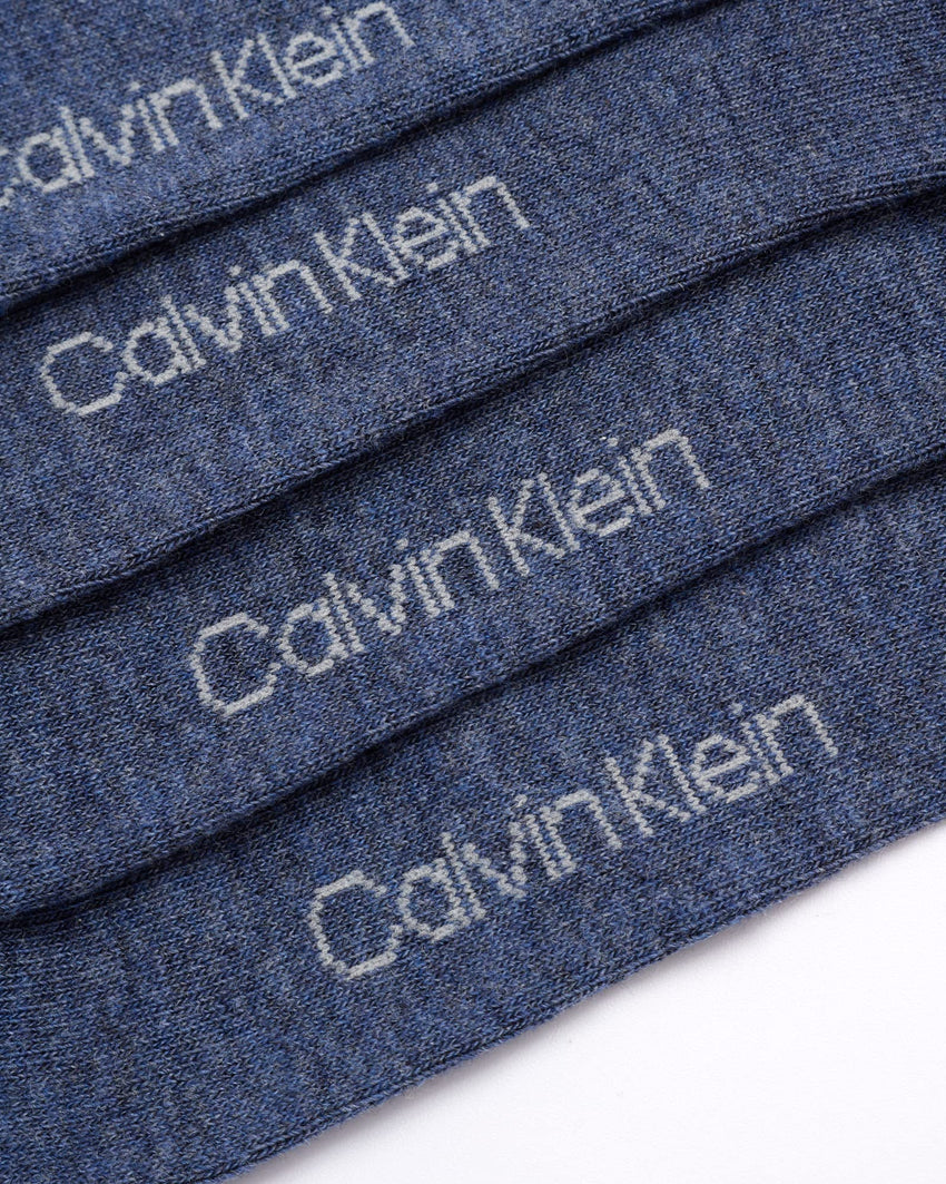 Calvin Klein Men's Dress Socks - 8 Pack Breathable Cotton Blend Crew Socks - Casual Long Work Sock for Men (Sizes: 7 - 12) - 7DAY'S