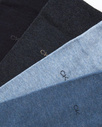Calvin Klein Men's Dress Socks - 8 Pack Breathable Cotton Blend Crew Socks - Casual Long Work Sock for Men (Sizes: 7 - 12) - 7DAY'S