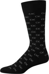 Calvin Klein Men's Dress Socks - 8 Pack Breathable Cotton Blend Crew Socks - Casual Long Work Sock for Men (Sizes: 7 - 12) - 7DAY'S