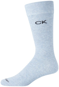 Calvin Klein Men's Dress Socks - 8 Pack Breathable Cotton Blend Crew Socks - Casual Long Work Sock for Men (Sizes: 7 - 12) - 7DAY'S