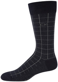 Calvin Klein Men's Dress Socks - 8 Pack Breathable Cotton Blend Crew Socks - Casual Long Work Sock for Men (Sizes: 7 - 12) - 7DAY'S