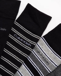 Calvin Klein Men's Dress Socks - 8 Pack Breathable Cotton Blend Crew Socks - Casual Long Work Sock for Men (Sizes: 7 - 12) - 7DAY'S