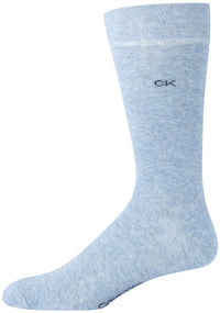 Calvin Klein Men's Dress Socks - 8 Pack Breathable Cotton Blend Crew Socks - Casual Long Work Sock for Men (Sizes: 7 - 12) - 7DAY'S