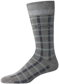 Calvin Klein Men's Dress Socks - 8 Pack Breathable Cotton Blend Crew Socks - Casual Long Work Sock for Men (Sizes: 7 - 12) - 7DAY'S