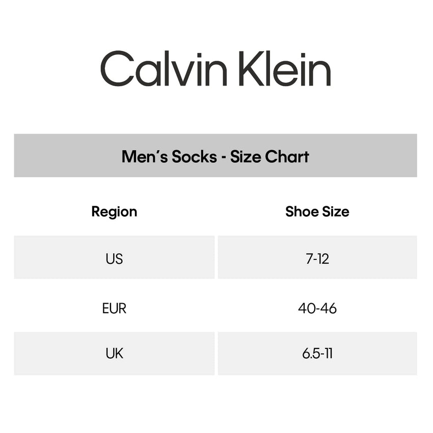 Calvin Klein Men's Dress Socks - 8 Pack Breathable Cotton Blend Crew Socks - Casual Long Work Sock for Men (Sizes: 7 - 12) - 7DAY'S