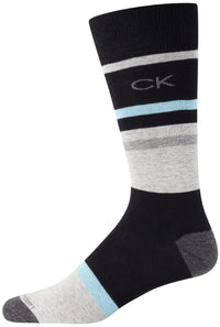 Calvin Klein Men's Dress Socks - 8 Pack Breathable Cotton Blend Crew Socks - Casual Long Work Sock for Men (Sizes: 7 - 12) - 7DAY'S