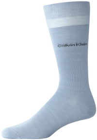 Calvin Klein Men's Dress Socks - 8 Pack Breathable Cotton Blend Crew Socks - Casual Long Work Sock for Men (Sizes: 7 - 12) - 7DAY'S
