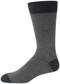 Calvin Klein Men's Dress Socks - 8 Pack Breathable Cotton Blend Crew Socks - Casual Long Work Sock for Men (Sizes: 7 - 12) - 7DAY'S