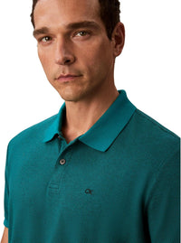 Calvin Klein Men's Jacquard Refined Polo - 7DAY'S