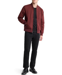 Calvin Klein Men's Matte Logo Zip Bomber Jacket - 7DAY'S