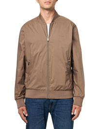 Calvin Klein Men's Matte Logo Zip Bomber Jacket - 7DAY'S
