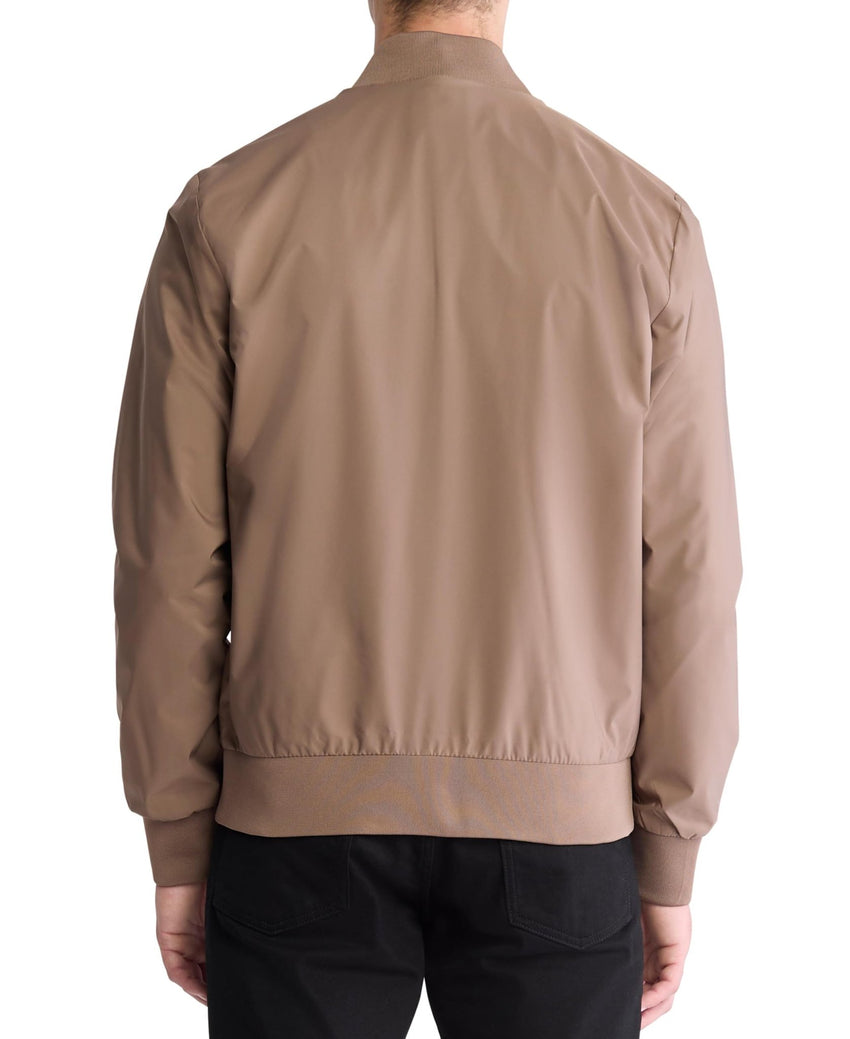 Calvin Klein Men's Matte Logo Zip Bomber Jacket - 7DAY'S