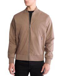 Calvin Klein Men's Matte Logo Zip Bomber Jacket - 7DAY'S