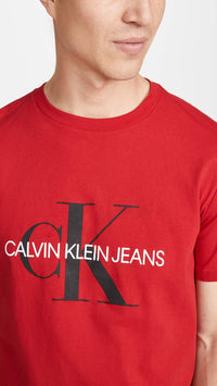 Calvin Klein Men's Monogram Logo Crewneck T-Shirt - 7DAY'S