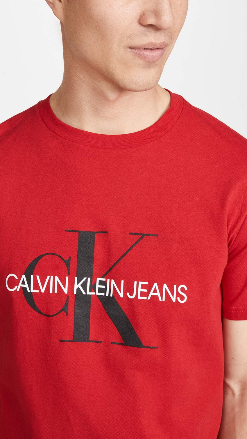 Calvin Klein Men's Monogram Logo Crewneck T-Shirt - 7DAY'S
