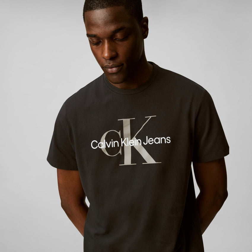 Calvin Klein Men's Monogram Logo Crewneck T-Shirt - 7DAY'S