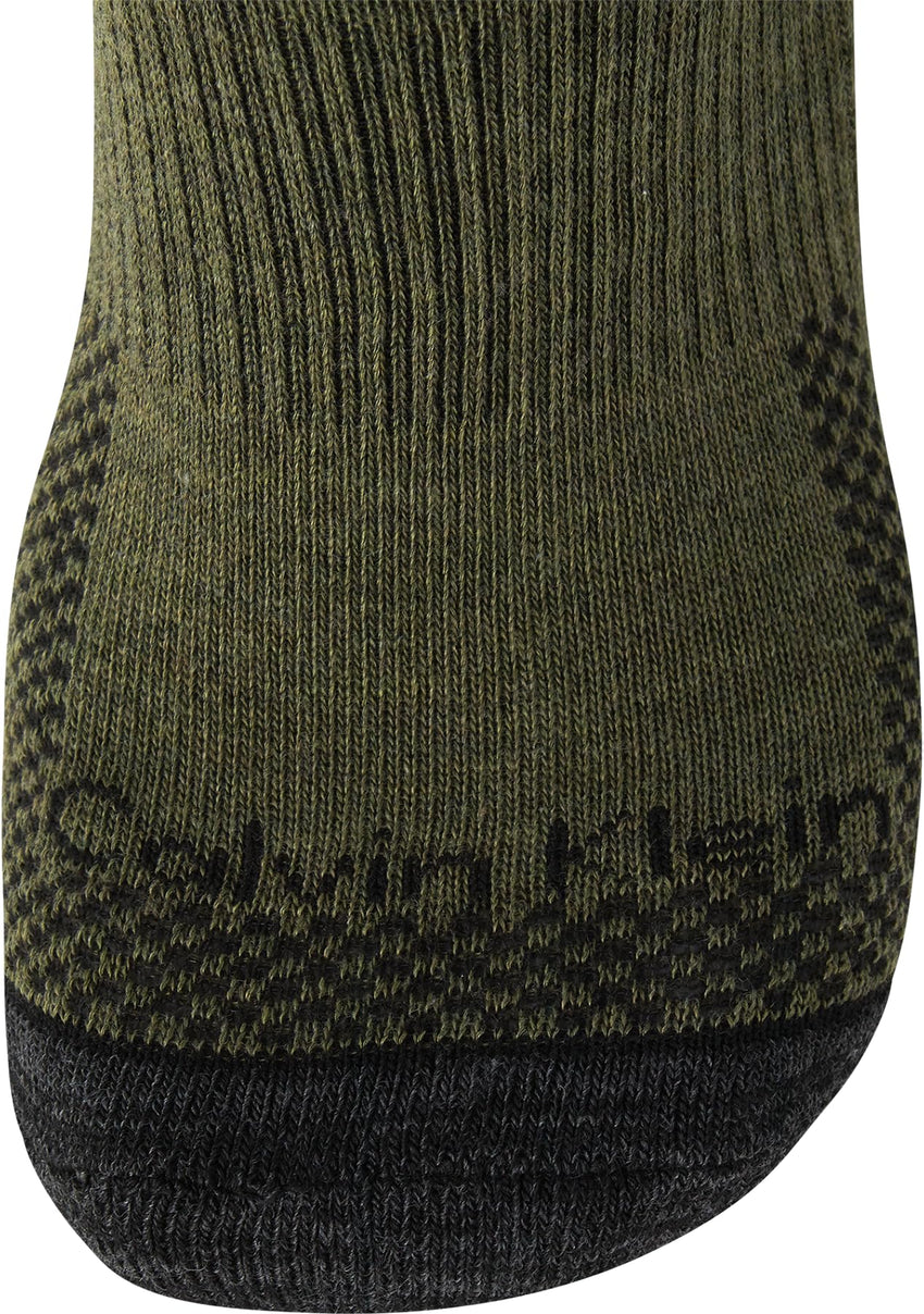Calvin Klein Mens Quarter Socks - 6 Pack Breathable Cushion Athletic Ankle Socks for Men for Running and Workout (7 - 12) - 7DAY'S