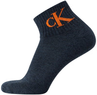 Calvin Klein Mens Quarter Socks - 6 Pack Breathable Cushion Athletic Ankle Socks for Men for Running and Workout (7 - 12) - 7DAY'S