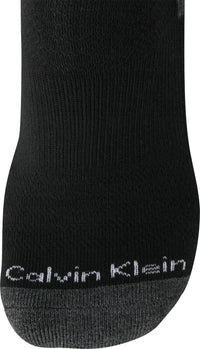 Calvin Klein Mens Quarter Socks - 6 Pack Breathable Cushion Athletic Ankle Socks for Men for Running and Workout (7 - 12) - 7DAY'S