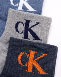 Calvin Klein Mens Quarter Socks - 6 Pack Breathable Cushion Athletic Ankle Socks for Men for Running and Workout (7 - 12) - 7DAY'S