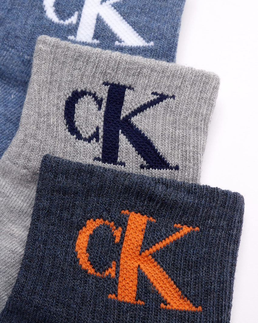 Calvin Klein Mens Quarter Socks - 6 Pack Breathable Cushion Athletic Ankle Socks for Men for Running and Workout (7 - 12) - 7DAY'S