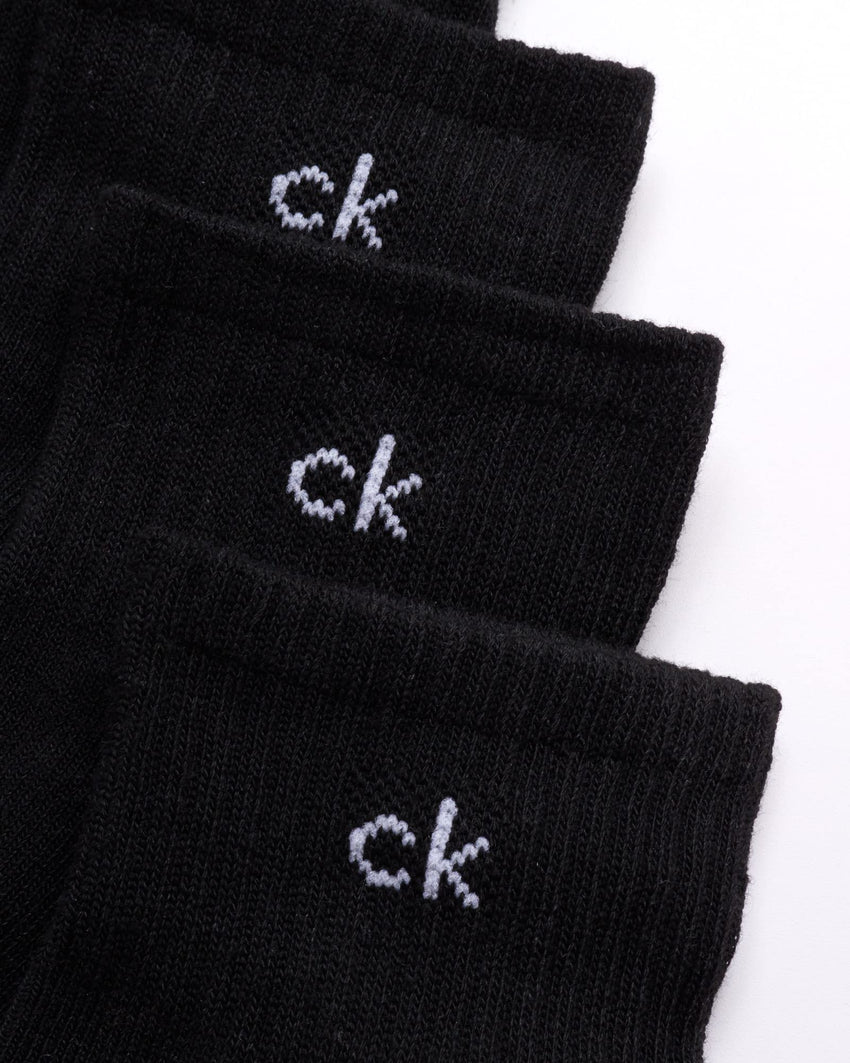 Calvin Klein Mens Quarter Socks - 6 Pack Breathable Cushion Athletic Ankle Socks for Men for Running and Workout (7 - 12) - 7DAY'S