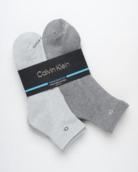 Calvin Klein Mens Quarter Socks - 6 Pack Breathable Cushion Athletic Ankle Socks for Men for Running and Workout (7 - 12) - 7DAY'S