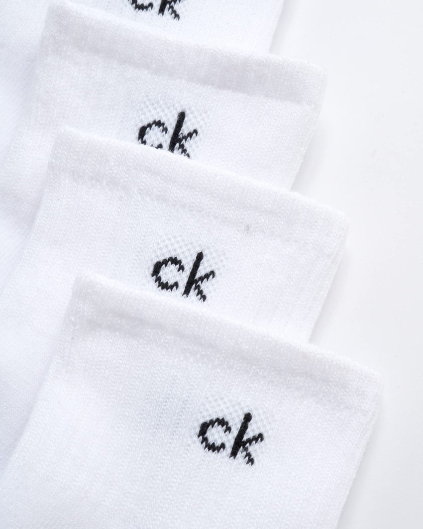 Calvin Klein Mens Quarter Socks - 6 Pack Breathable Cushion Athletic Ankle Socks for Men for Running and Workout (7 - 12) - 7DAY'S