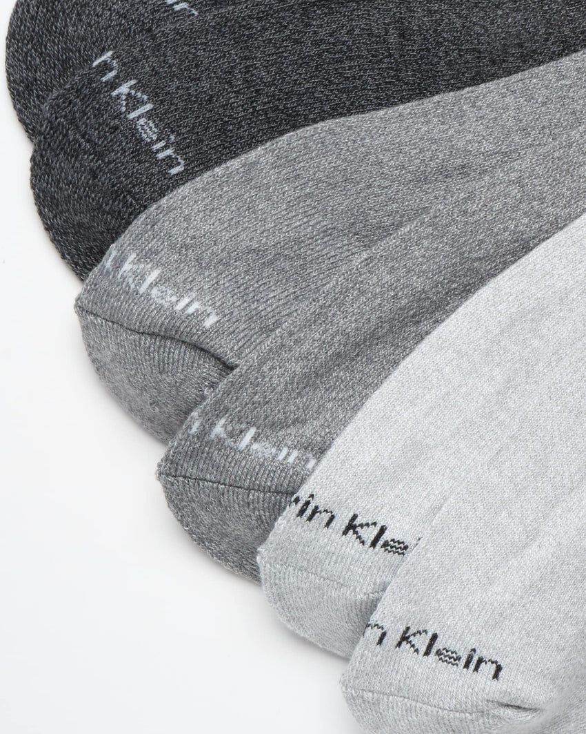 Calvin Klein Mens Quarter Socks - 6 Pack Breathable Cushion Athletic Ankle Socks for Men for Running and Workout (7 - 12) - 7DAY'S
