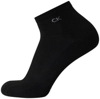 Calvin Klein Mens Quarter Socks - 6 Pack Breathable Cushion Athletic Ankle Socks for Men for Running and Workout (7 - 12) - 7DAY'S