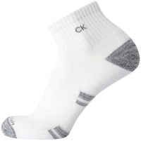 Calvin Klein Mens Quarter Socks - 6 Pack Breathable Cushion Athletic Ankle Socks for Men for Running and Workout (7 - 12) - 7DAY'S