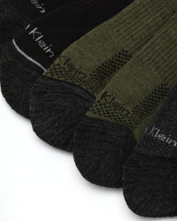 Calvin Klein Mens Quarter Socks - 6 Pack Breathable Cushion Athletic Ankle Socks for Men for Running and Workout (7 - 12) - 7DAY'S