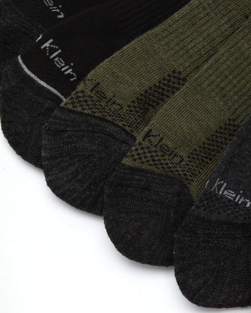 Calvin Klein Mens Quarter Socks - 6 Pack Breathable Cushion Athletic Ankle Socks for Men for Running and Workout (7 - 12) - 7DAY'S