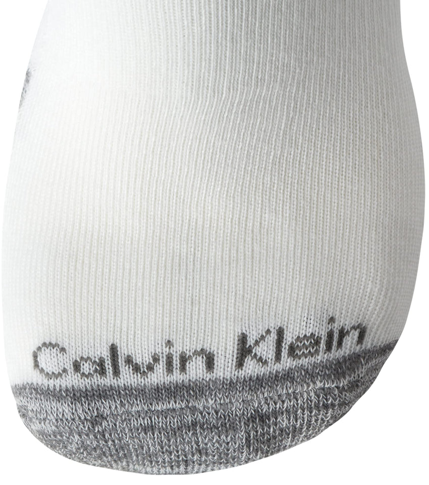 Calvin Klein Mens Quarter Socks - 6 Pack Breathable Cushion Athletic Ankle Socks for Men for Running and Workout (7 - 12) - 7DAY'S