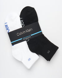 Calvin Klein Mens Quarter Socks - 6 Pack Breathable Cushion Athletic Ankle Socks for Men for Running and Workout (7 - 12) - 7DAY'S