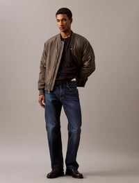 Calvin Klein Men's Relaxed Fit Monogram Logo Crewneck T-Shirt - 7DAY'S