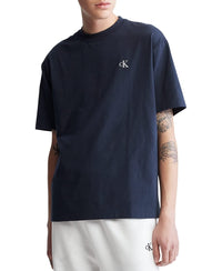 Calvin Klein Men's Relaxed Fit Monogram Logo Crewneck T-Shirt - 7DAY'S