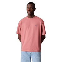 Calvin Klein Men's Relaxed Fit Monogram Logo Crewneck T-Shirt - 7DAY'S