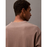 Calvin Klein Men's Relaxed Fit Monogram Logo Crewneck T-Shirt - 7DAY'S