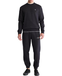 Calvin Klein Men's Relaxed Fit Monogram Logo Fleece Sweatshirt - 7DAY'S