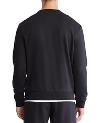 Calvin Klein Men's Relaxed Fit Monogram Logo Fleece Sweatshirt - 7DAY'S