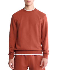 Calvin Klein Men's Relaxed Fit Monogram Logo Fleece Sweatshirt - 7DAY'S