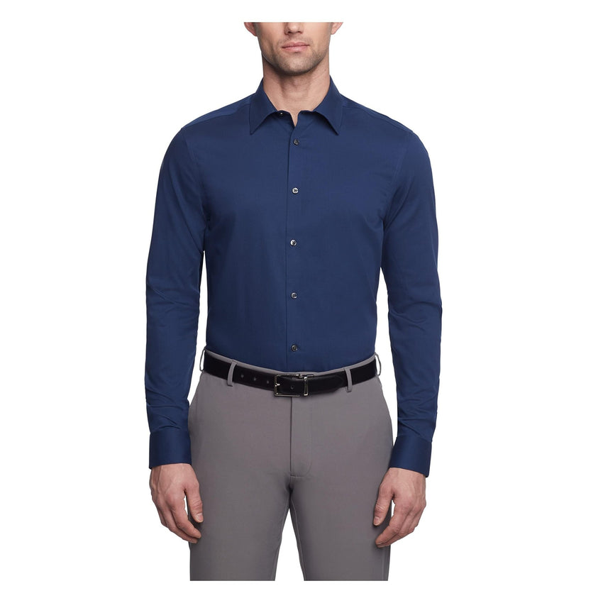 Calvin Klein Men's Slim Fit Non Iron Solid Dress Shirt - 7DAY'S Exclusive - 7DAY'S